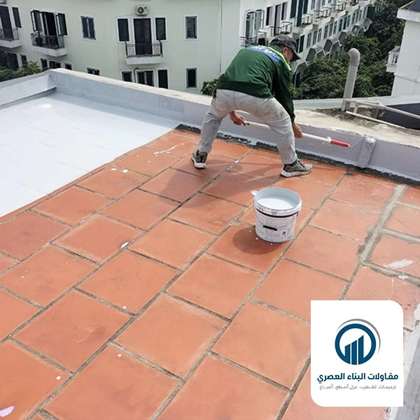 عزل اسطح مبلطة الخبر