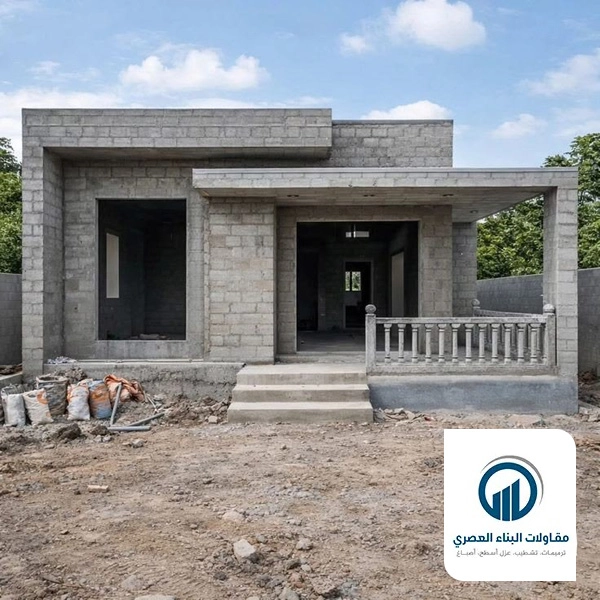 بناء ملحق في الحوش الخبر